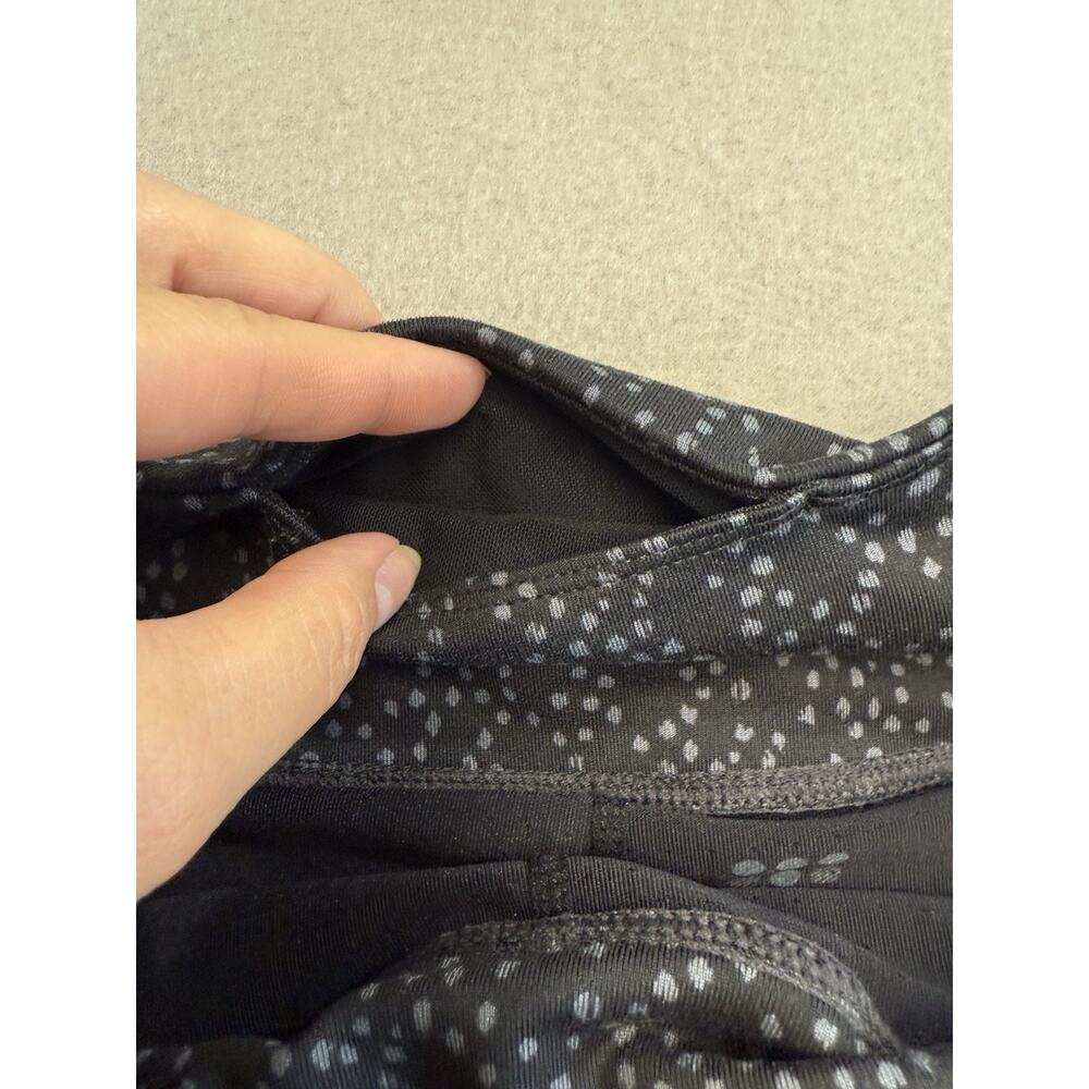 Title Nine Buttah Skort Size Medium Black Grey Dot Golf Pickleball Tennis - Picture 5 of 10